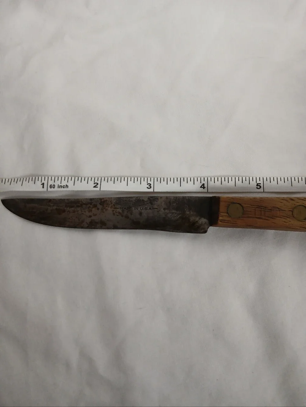 Vintage The Ontario Knife Co Old Hickory Tru-edge 4 inch Kitchen Utility Knife